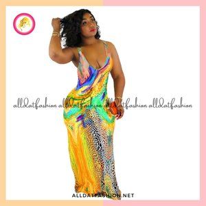 Zoe Casual Sleeveless Loose Long Dress